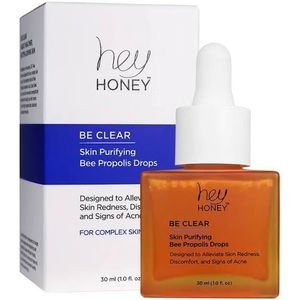 Hey Honey Be Clear Skin Purifying Bee Propolis Drops 30ml/1 oz — NEW/SEALED